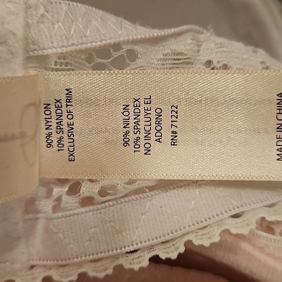 💕JESSICA SIMPSON💕 Padded Push Up Balconette Bras 3 Pk Pink White Nude 36C NWT - Picture 15 of 16